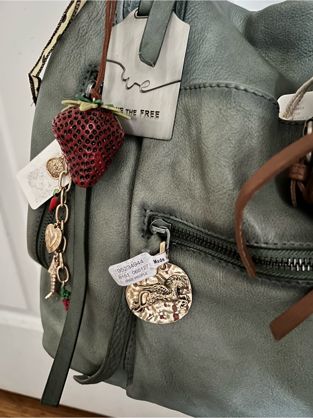 We The Free Emerson Tote-Secret Sage-Micro Emerson, Scarves, All Charms Included - Picture 14 of 16